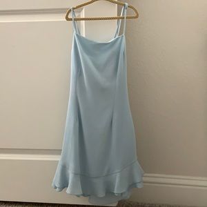 Lucy in the sky bow tie back dress